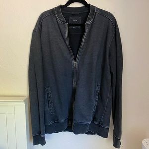 RVCA Men’s Large Zip-Up Sweater